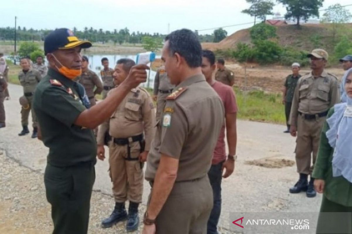 Pejabat positif COVID-19, Satpol PP dan WH Aceh bekerja dari rumah