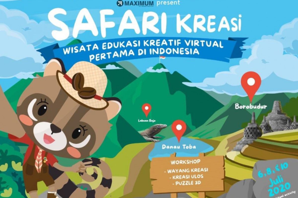 Kemenparekraf dukung wisata edukasi kreatif virtual untuk anak di Indonesia