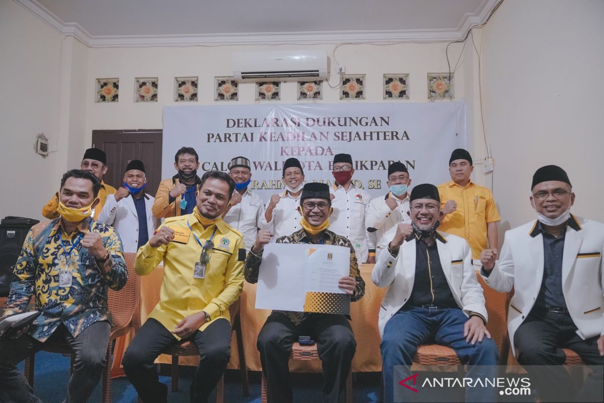 PKS dan PDIP dukung  Rahmad Mas'ud Cawali Balikpapan