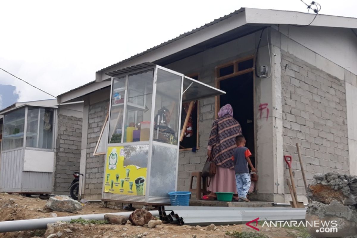 Sebagian korban bencana telah tempati hunian tetap di Balaroa Palu