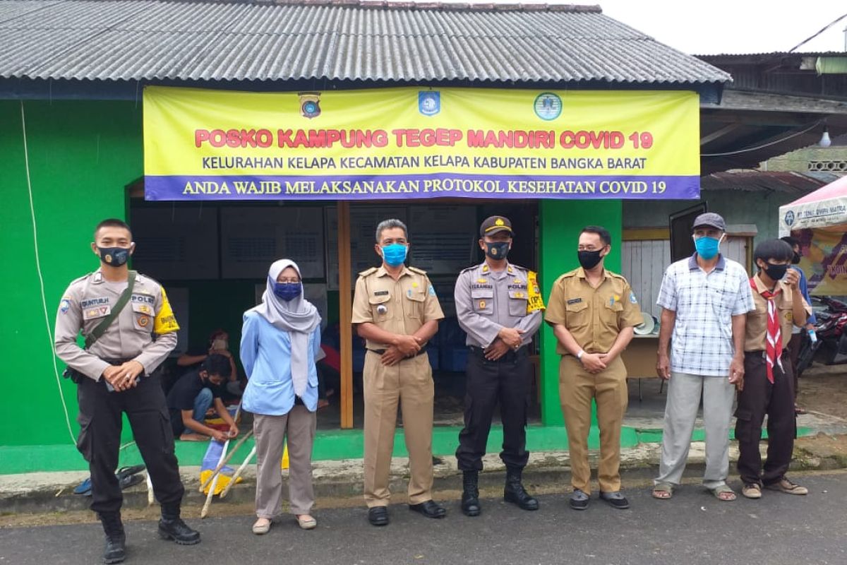 Warga Kelurahan Kelapa bangun kampung tangguh mandiri COVID-19