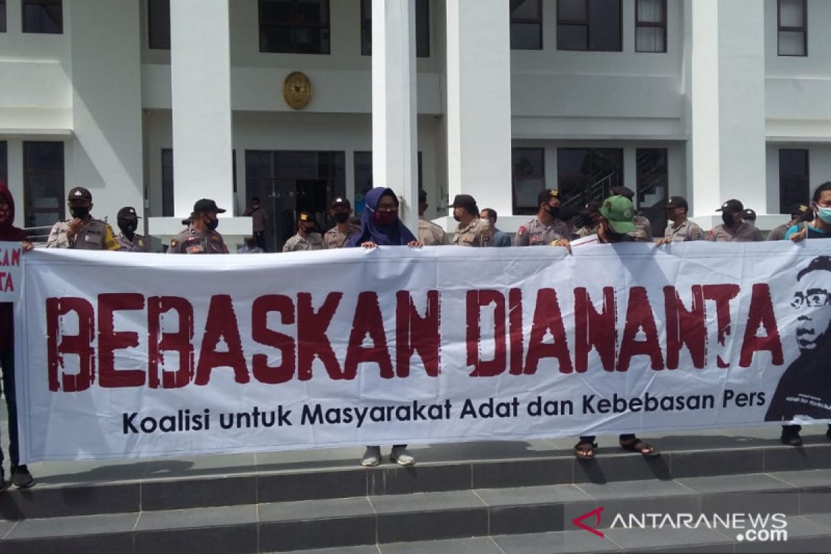 Aktivis: Kasus Diananta Putera sudah selesai di Dewan Pers