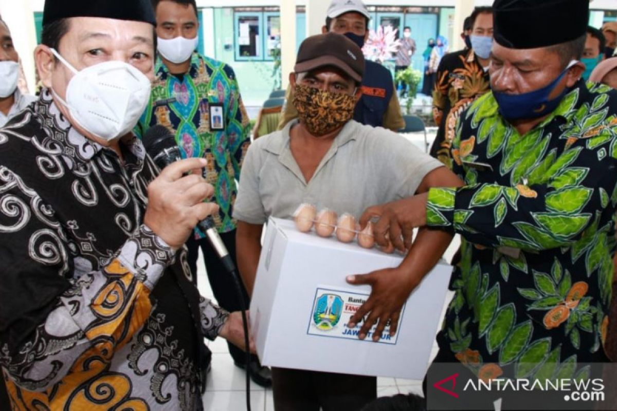 Pemprov Jatim berikan bantuan dana JPS di Probolinggo Rp2 miliar