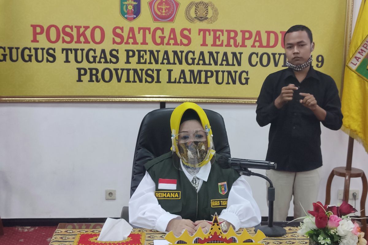 Jumlah pasien sembuh COVID-19 di Lampung bertambah empat