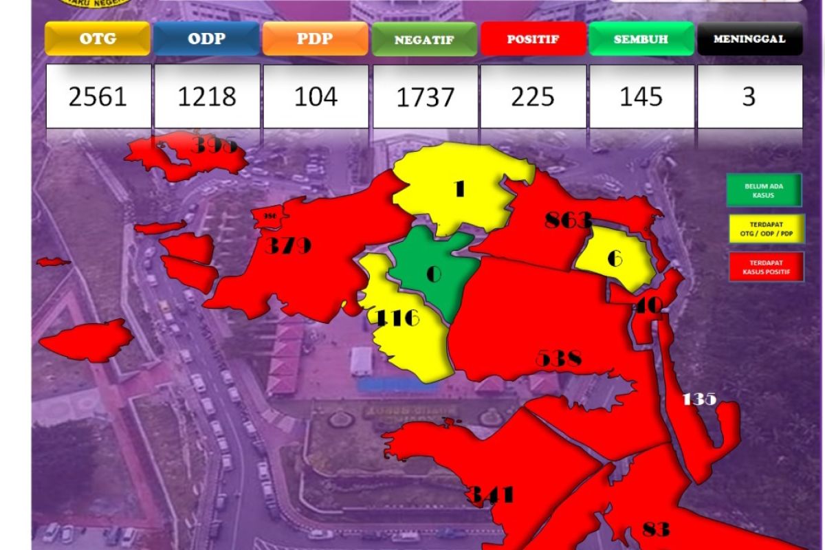 Gugus Tugas : Sudah 64,4 persen pasien COVID-19 di Papua Barat sembuh