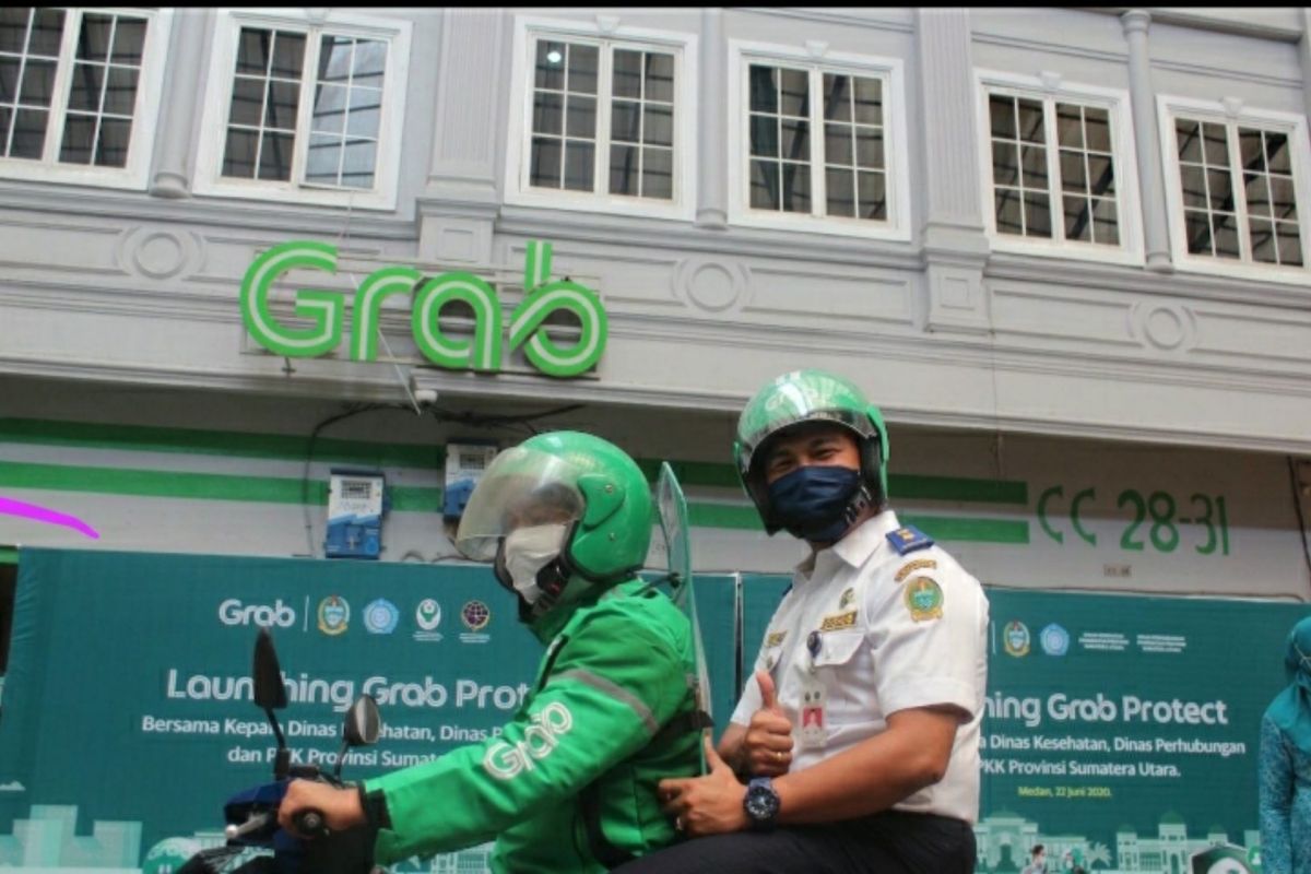 Pemprov Sumut dukung inovasi Grab berikan standar kebersihan terbaik bagi pelanggan