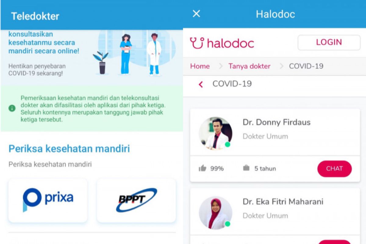 Kominfo hadirkan layanan "telemedicine" di aplikasi PeduliLindungi