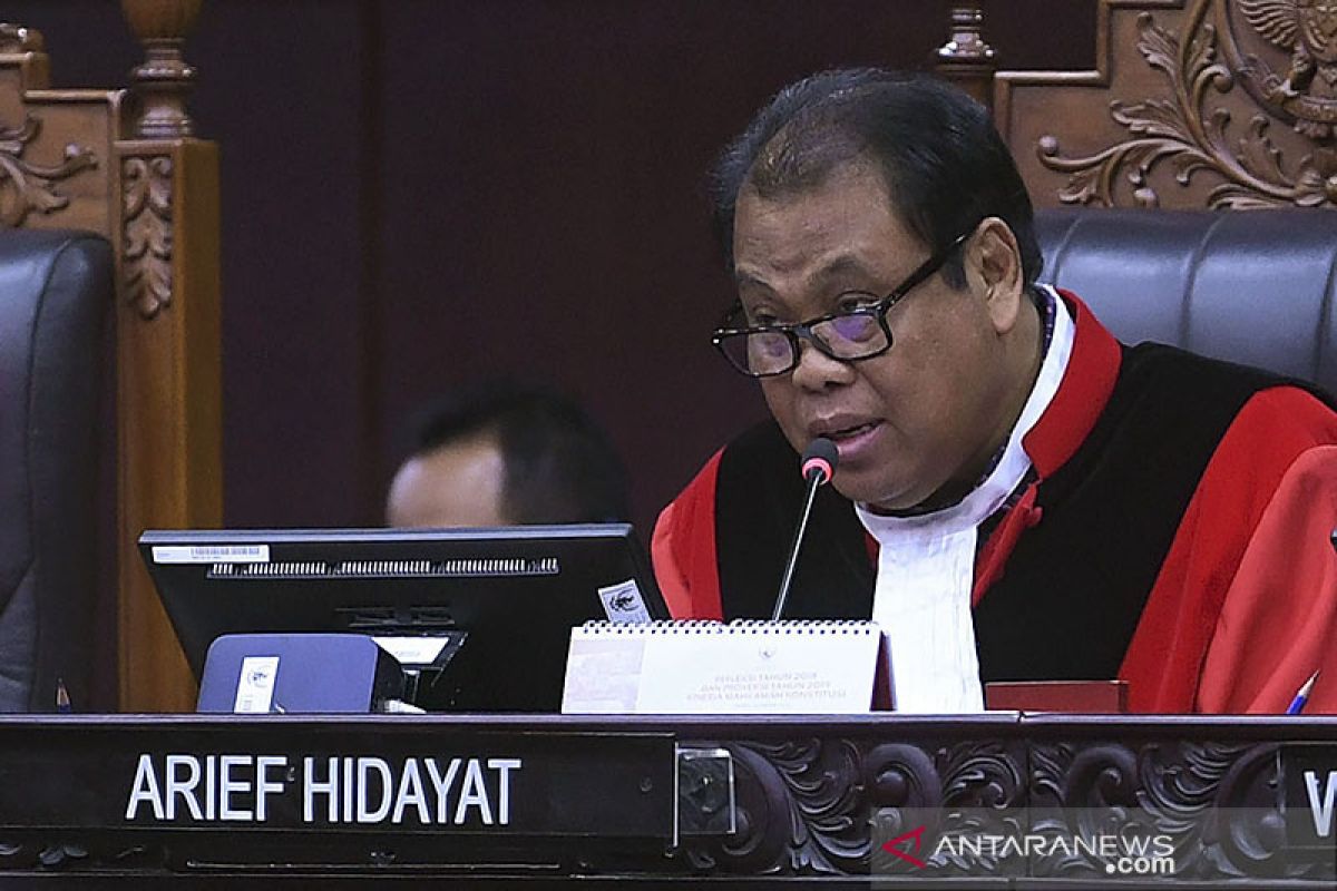 Arief Hidayat singgung MK belum pernah dilibatkan bahas RUU MK