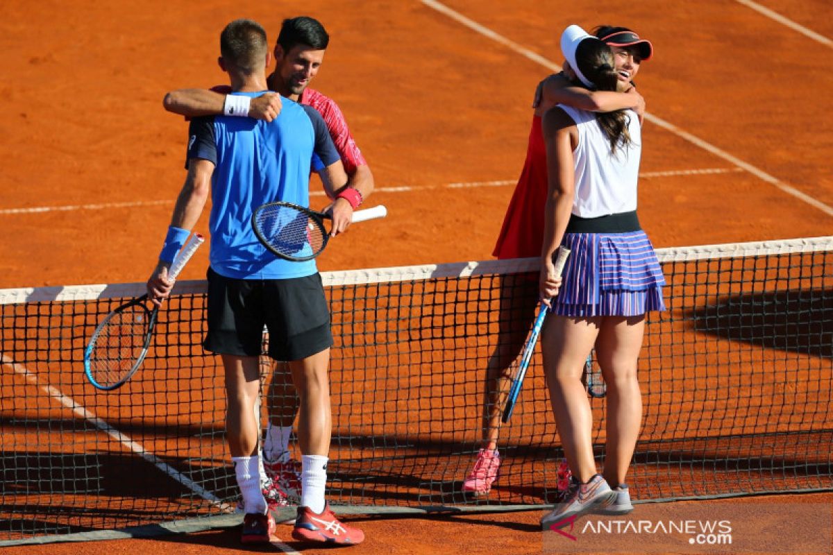 Dominic Thiem sesalkan insiden para pemain berpelukan di Adria Tour