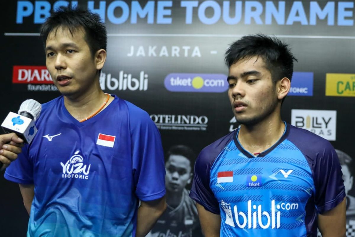 Turnamen PBSI, Hendra/Pramudya hentikan perlawanan Ahsan/Leo