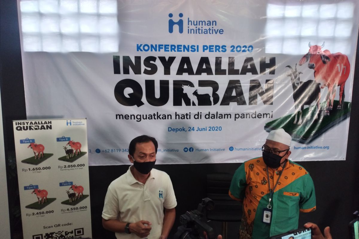 Human Initiative siap laksanakan kurban dengan protokol kesehatan ketat