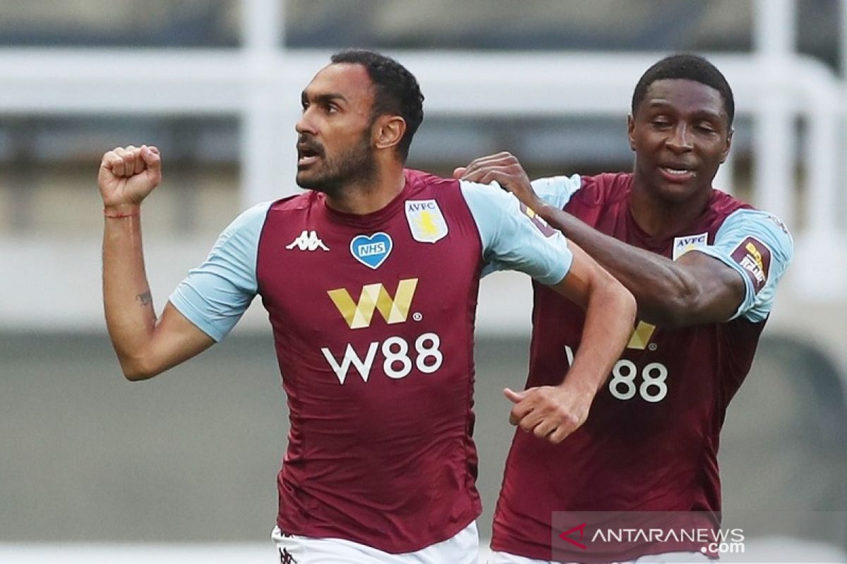 Aston Villa petik satu poin setelah bermain imbang