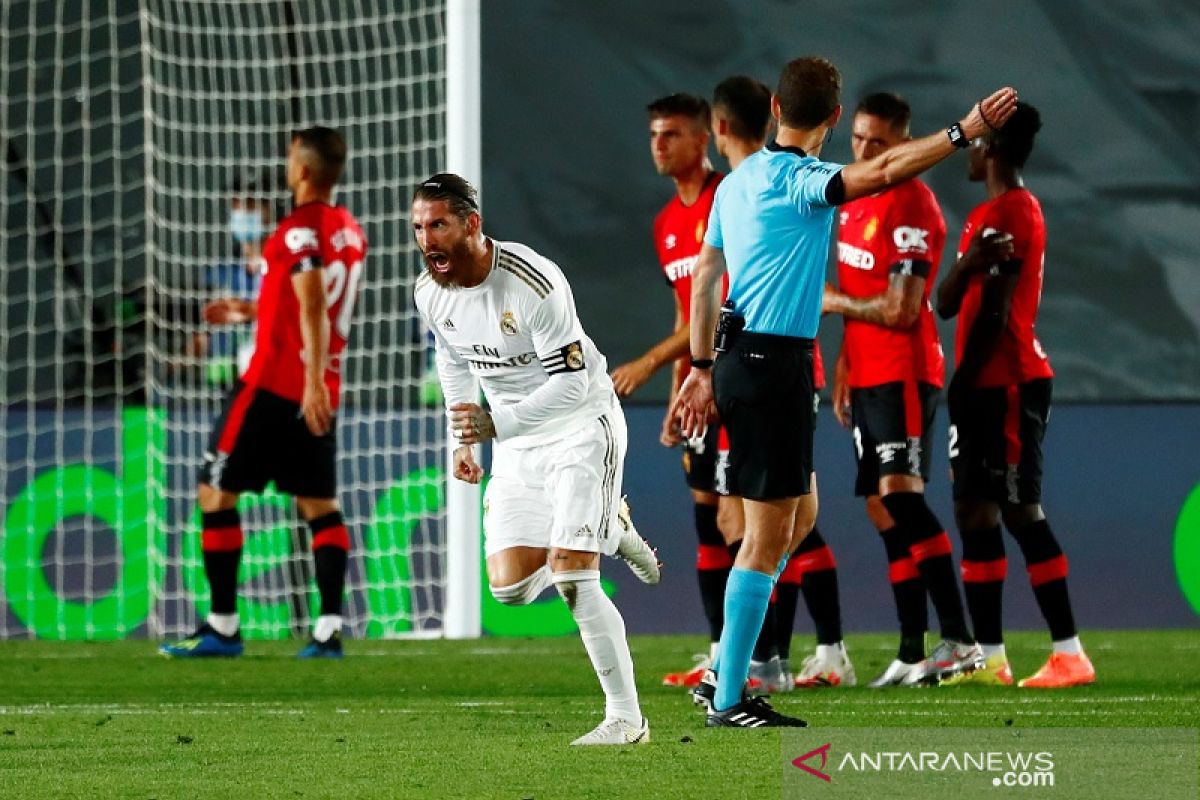 Real Madrid amankan kembali puncak klasemen setelah atasi Mallorca 2-0