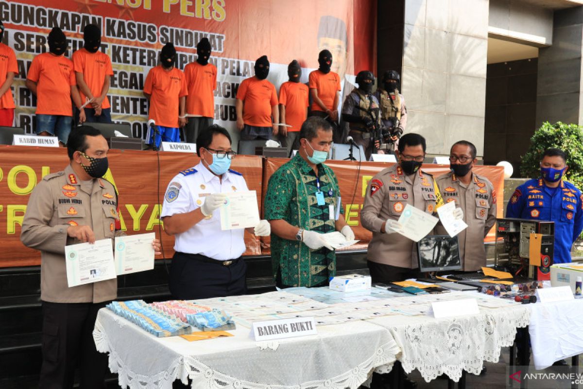 Polda Metro Jaya ringkus sindikat pemalsu sertifikat keterampilan pelaut