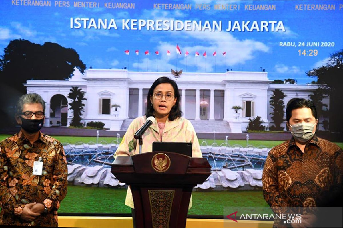 Sri Mulyani memantau penggunaan dana Rp30 triliun oleh bank Himbara