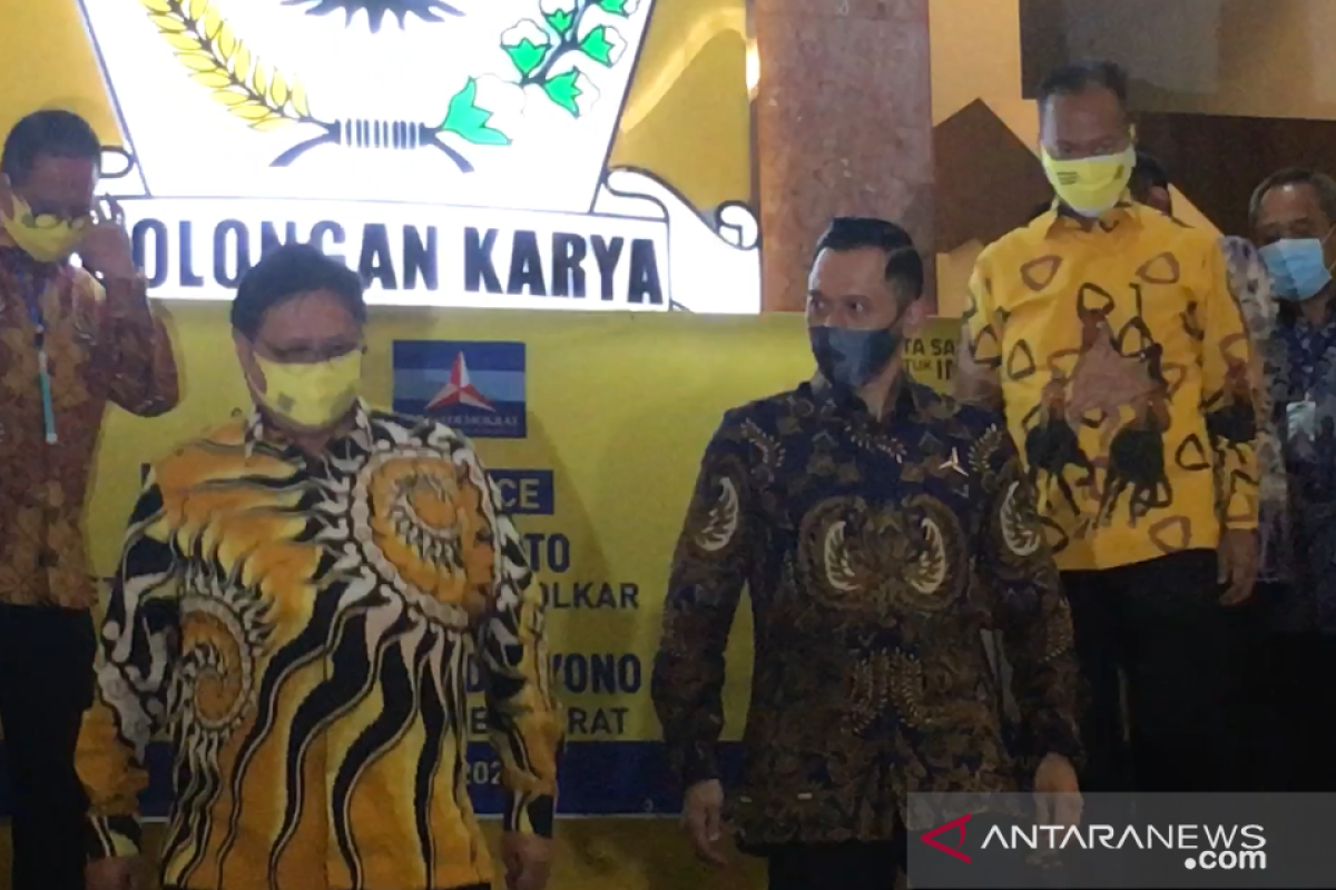 Golkar potensi koalisi dengan Demokrat di Pacitan dan Sulawesi Utara