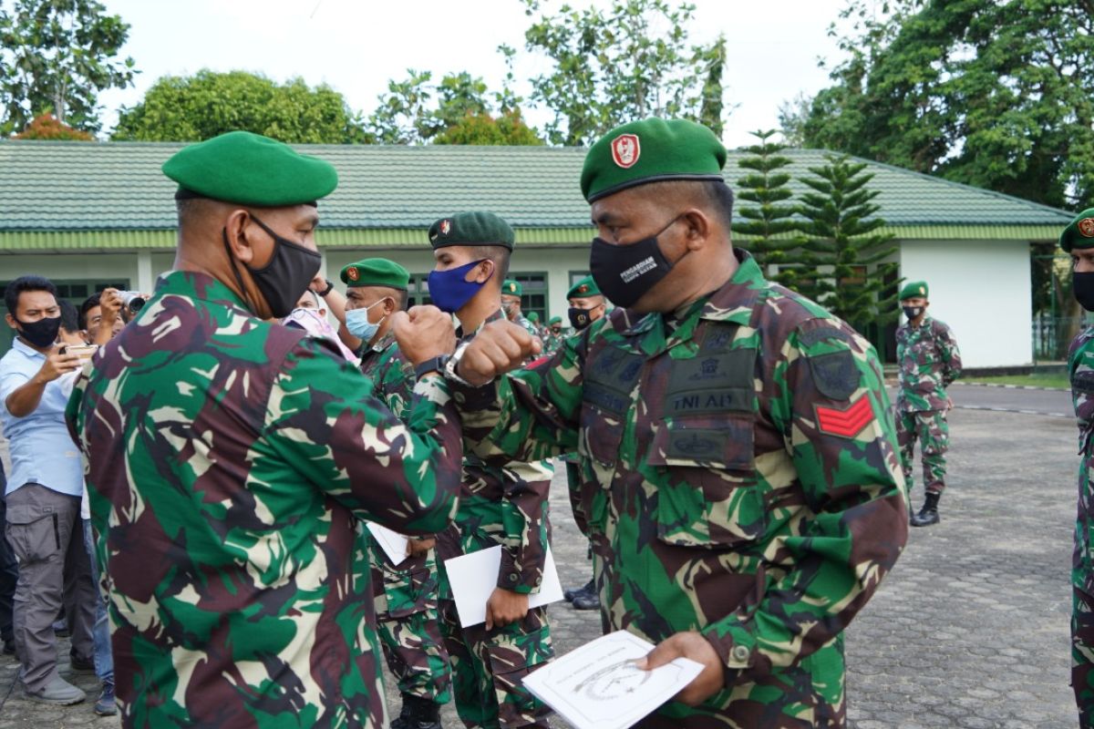 Danrem 042/Gapu lepas pasukan Satgas Teritorial ke Papua