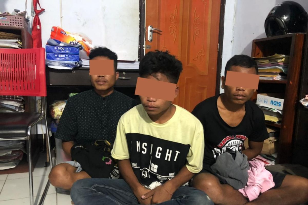 3 pemuda diduga hendak curanmor di RSUD Dompu diamankan polisi