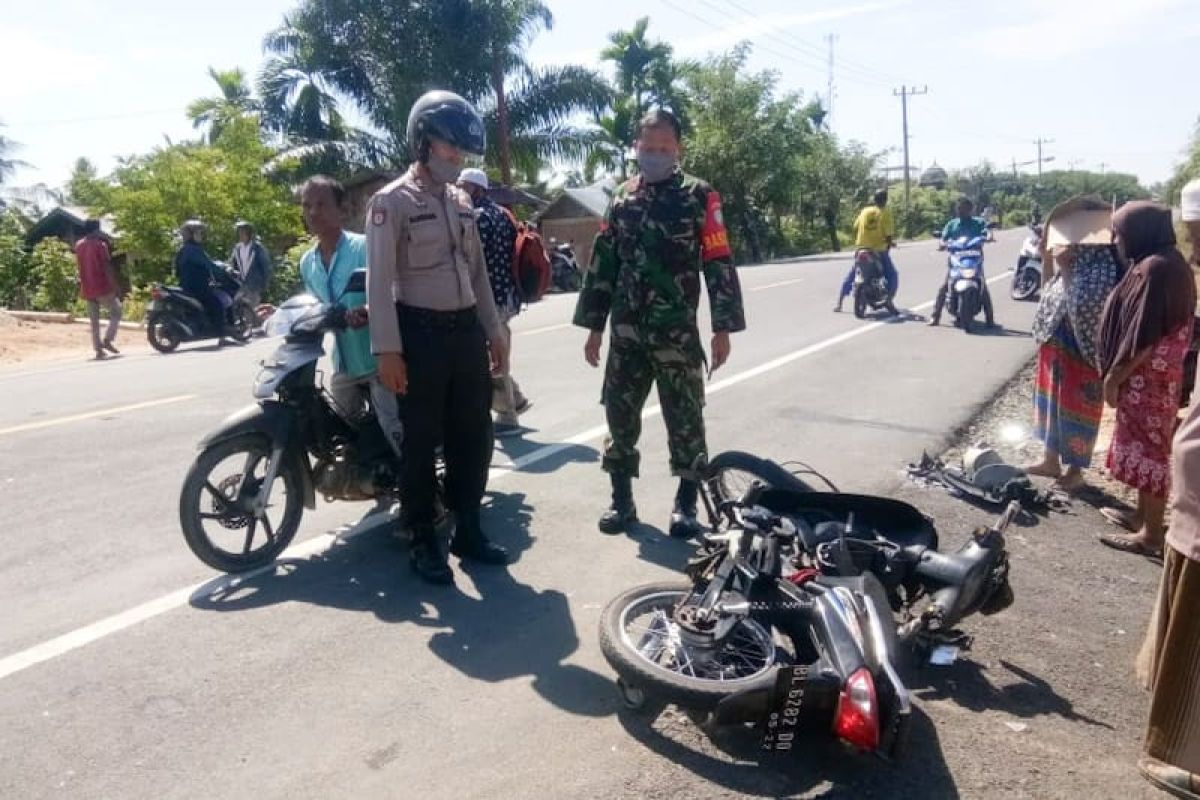 Kecelakaan maut tewaskan kakek diruas jalan nasional Banda Aceh-Medan