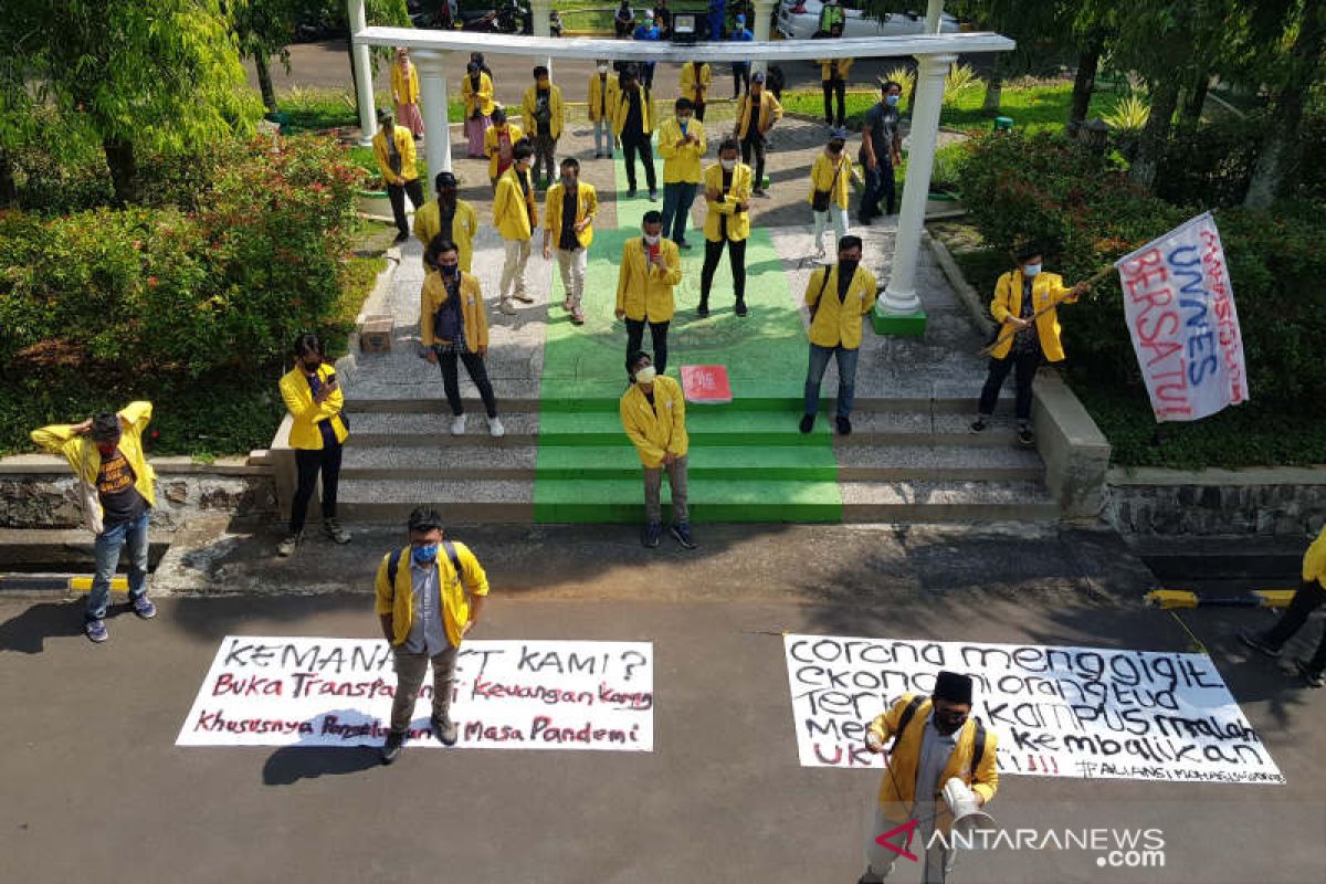 Mahasiswa minta Unnes transparan soal kondisi keuangan