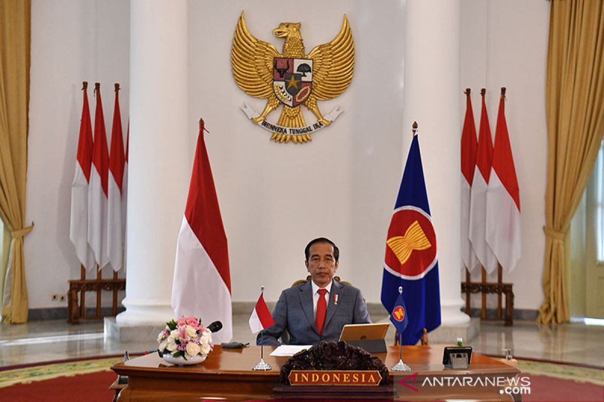Jokowi yakin ASEAN mampu atasi COVID-19