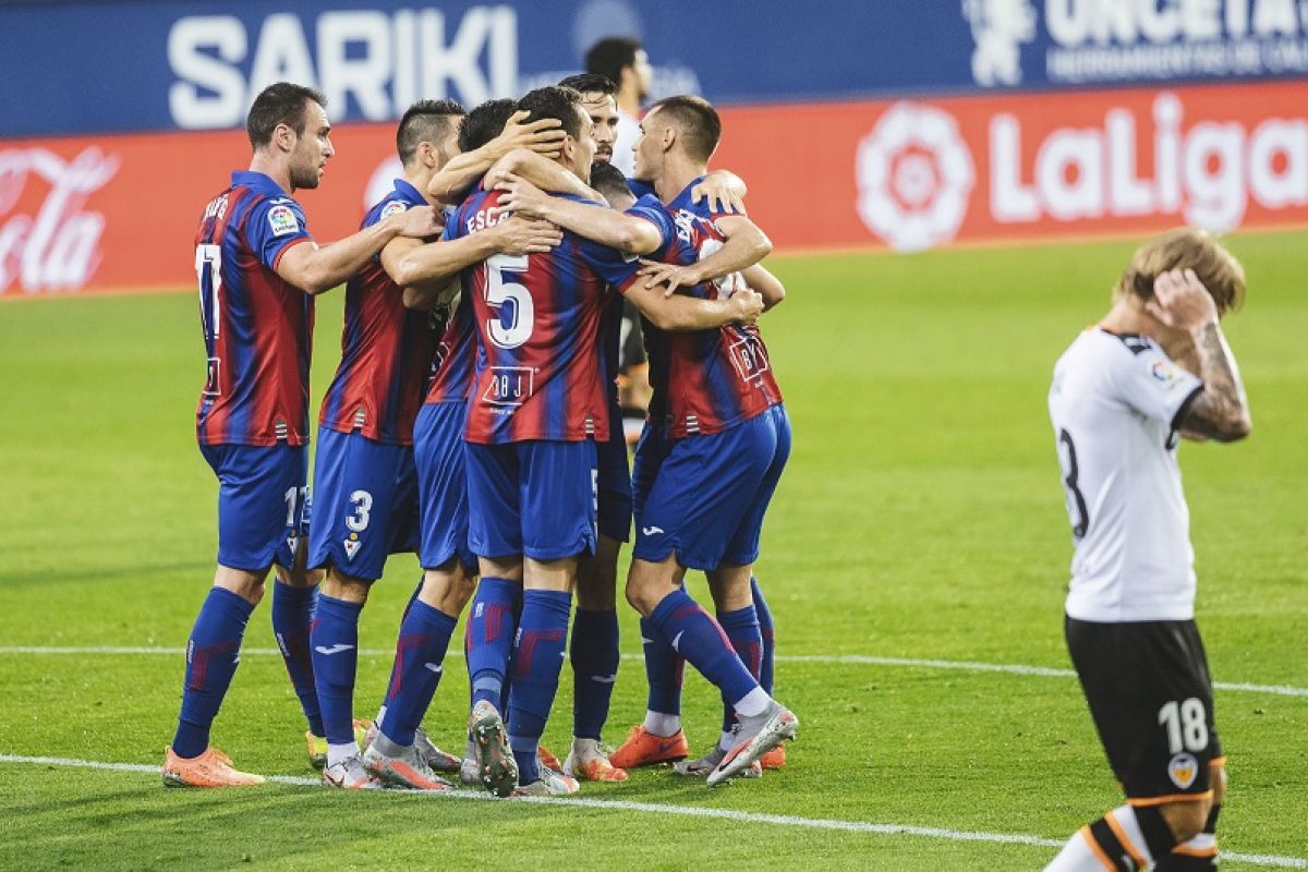 Liga Spanyol, Valencia tersungkur di markas Eibar gara-gara gol bunuh diri