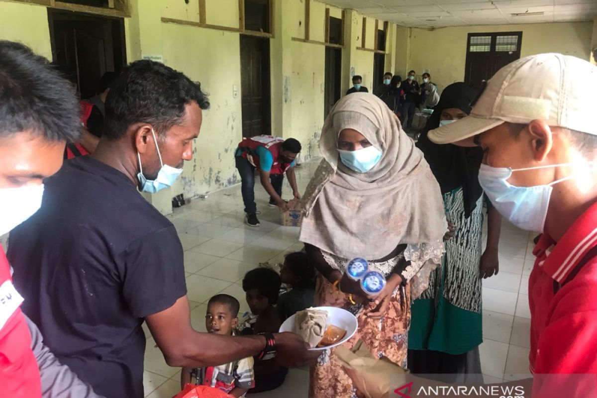 Ini hasil rapid test 99 pengungsi rohingya di Aceh Utara