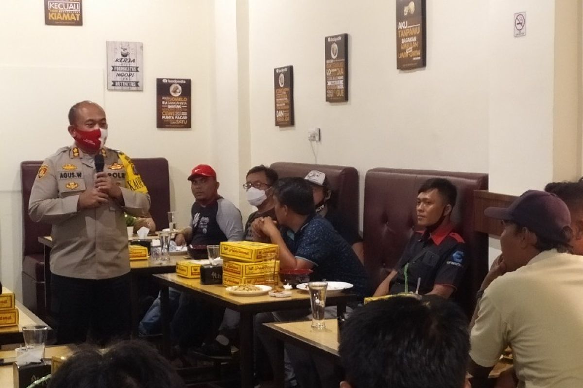 Kapolres Simalungun temu ramah dengan insan pers