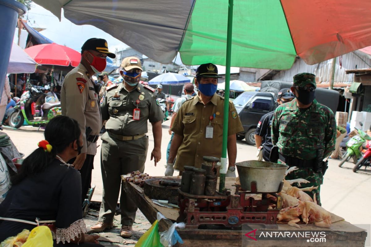 Pedagang di Palangka Raya diminta beradaptasi dengan protokol kesehatan