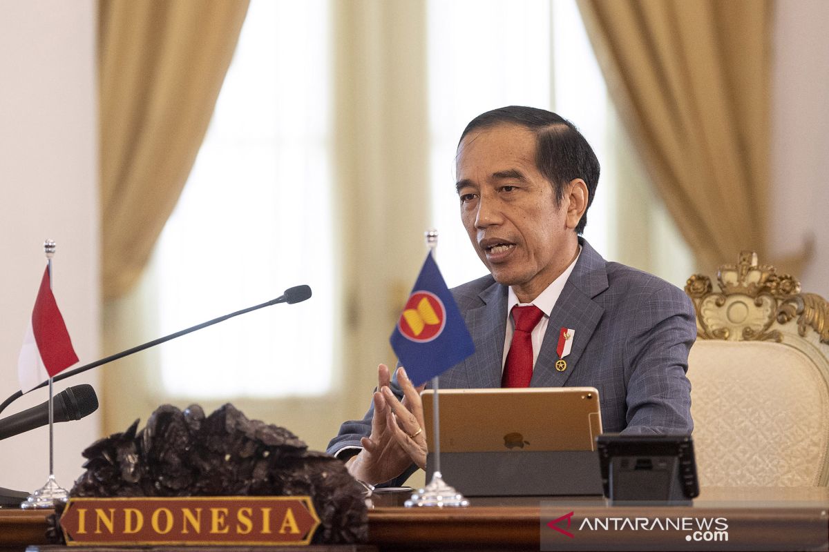 Presiden Joko Widodo yakin ASEAN mampu atasi COVID-19 karena miliki fondasi kuat