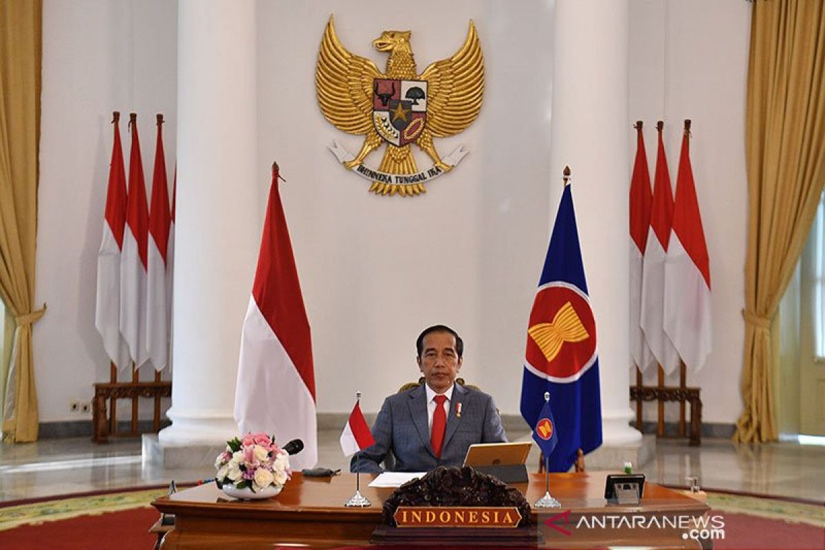Presiden Joko Widodo yakin ASEAN mampu atasi dampak pandemi COVID-19