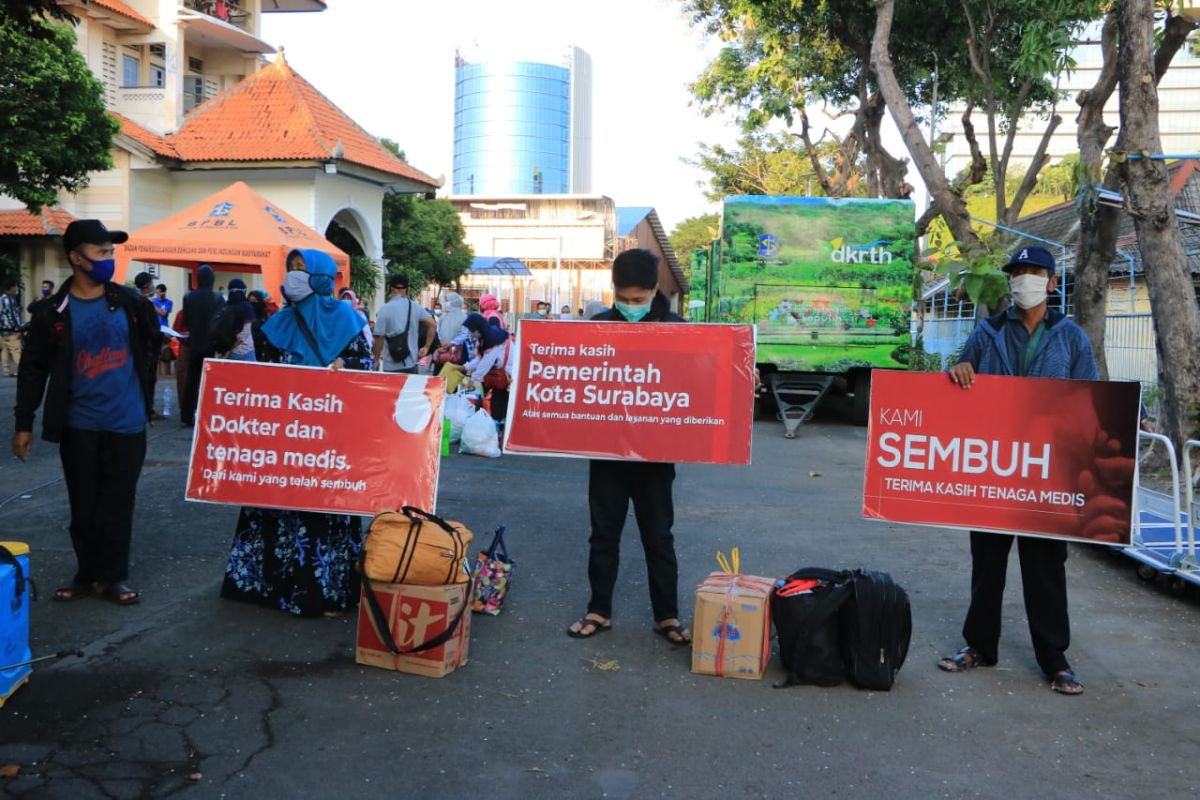 Pemkot Surabaya  siapkan pola pasien COVID-19 jalani satu kali 