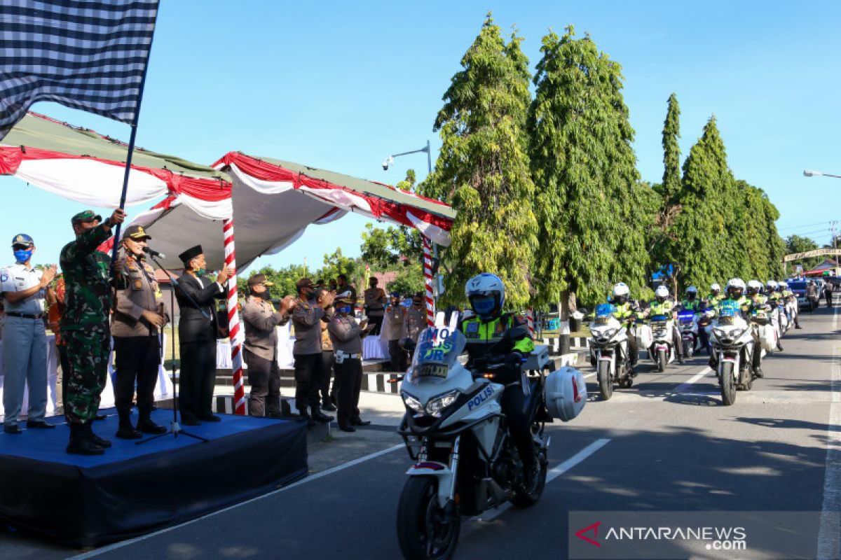 Polda NTB mendistribusikan 3.500 paket bantuan COVID-19