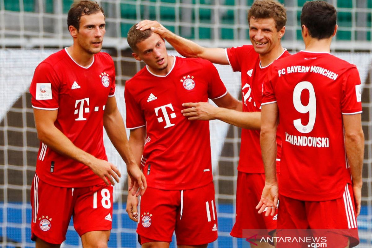 Bayern Muenchen pesta gol di markas Wolfsburg untuk menutup musim
