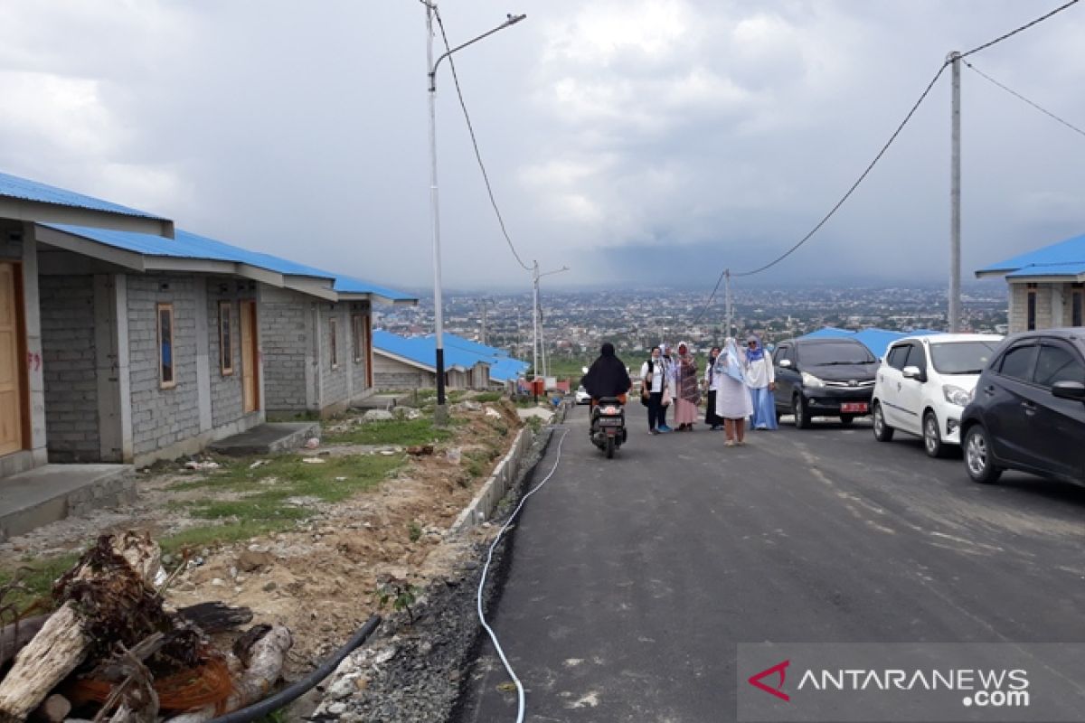 Denyut kehidupan baru di hunian tetap baru korban bencana Palu