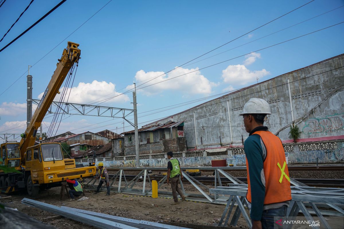 Yogyakarta - Solo terhubung  dengan KRL