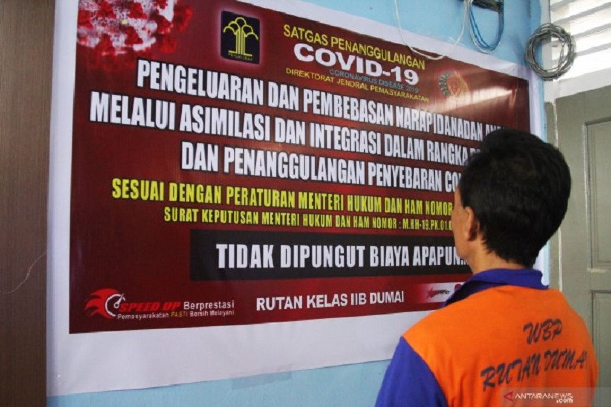 22 napi asimilasi Riau kembali terlibat berbagai tindak pidana