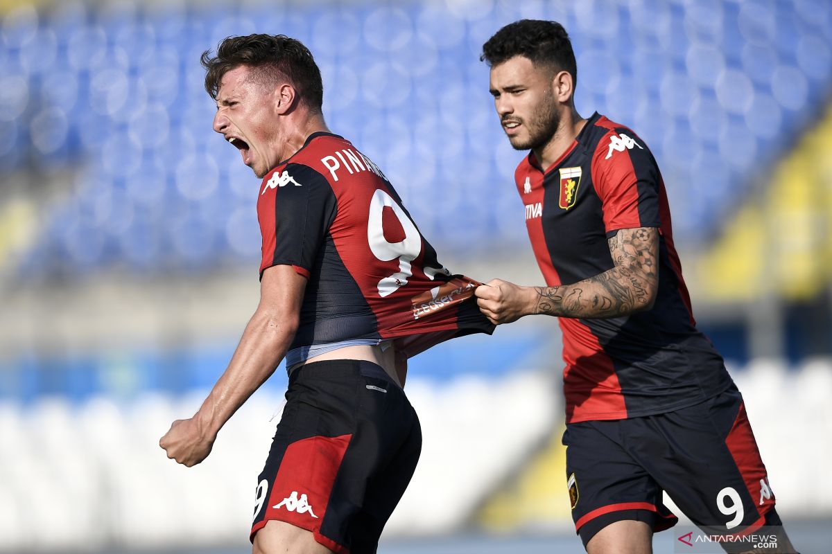 Genoa bangkit dari tertinggal dua gol untuk imbangi Brescia 2-2