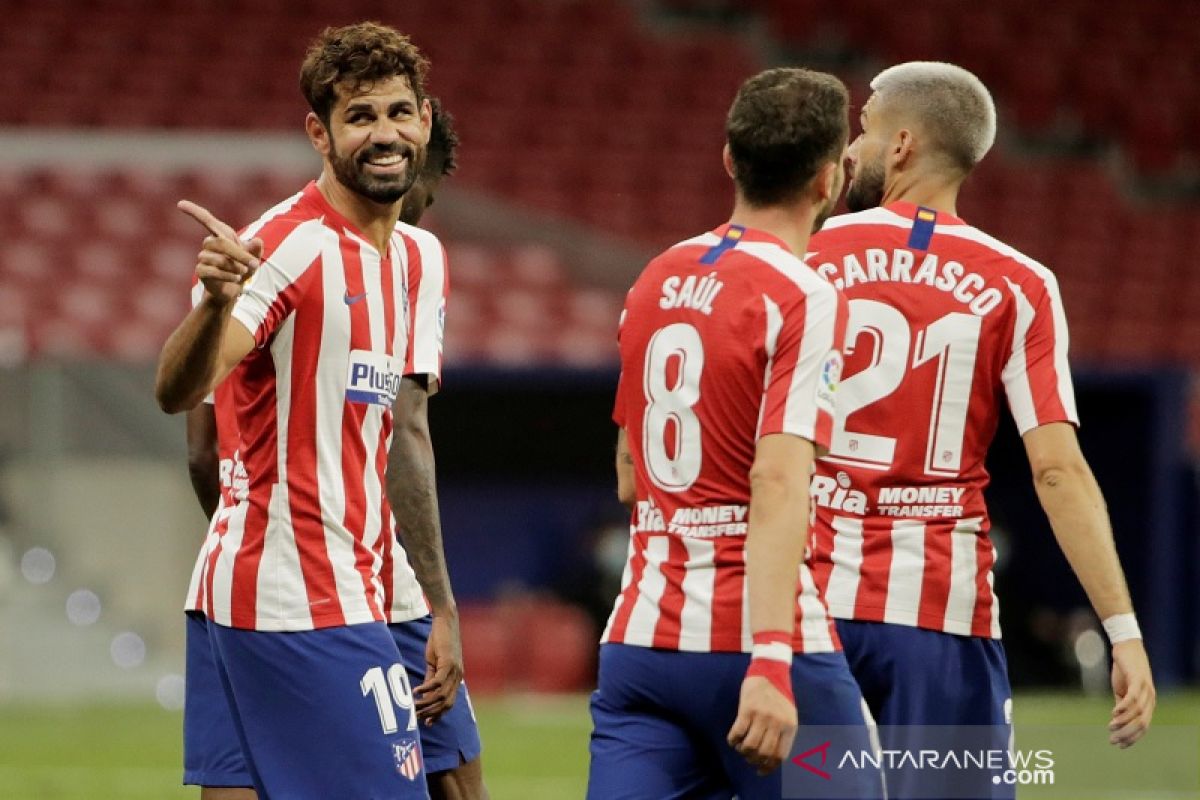 Kalahkan Alaves, Atletico Madrid mantapkan posisi tiga besar