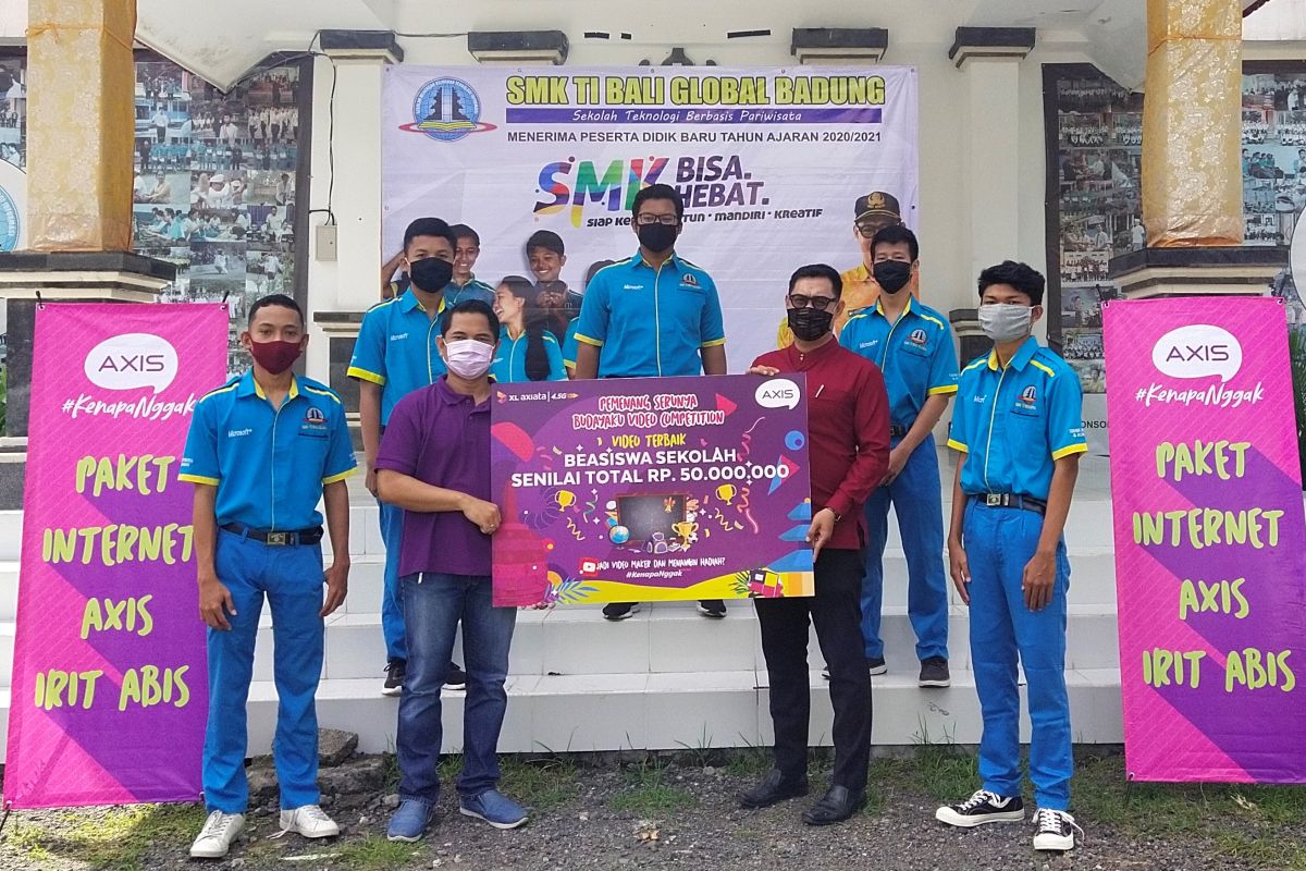 Kompetisi video AXIS, SMK asal Bali raih hadiah Rp50 juta
