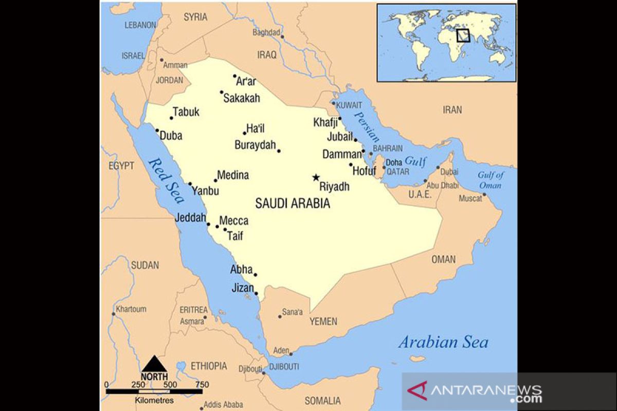 Arab Saudi usir tiga perahu warga  Iran keluar dari perairannya