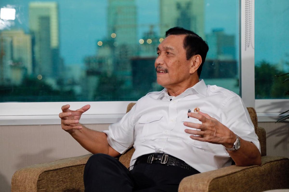 Luhut mengungkap komentar IMF soal rasio utang Indonesia akan 38 persen