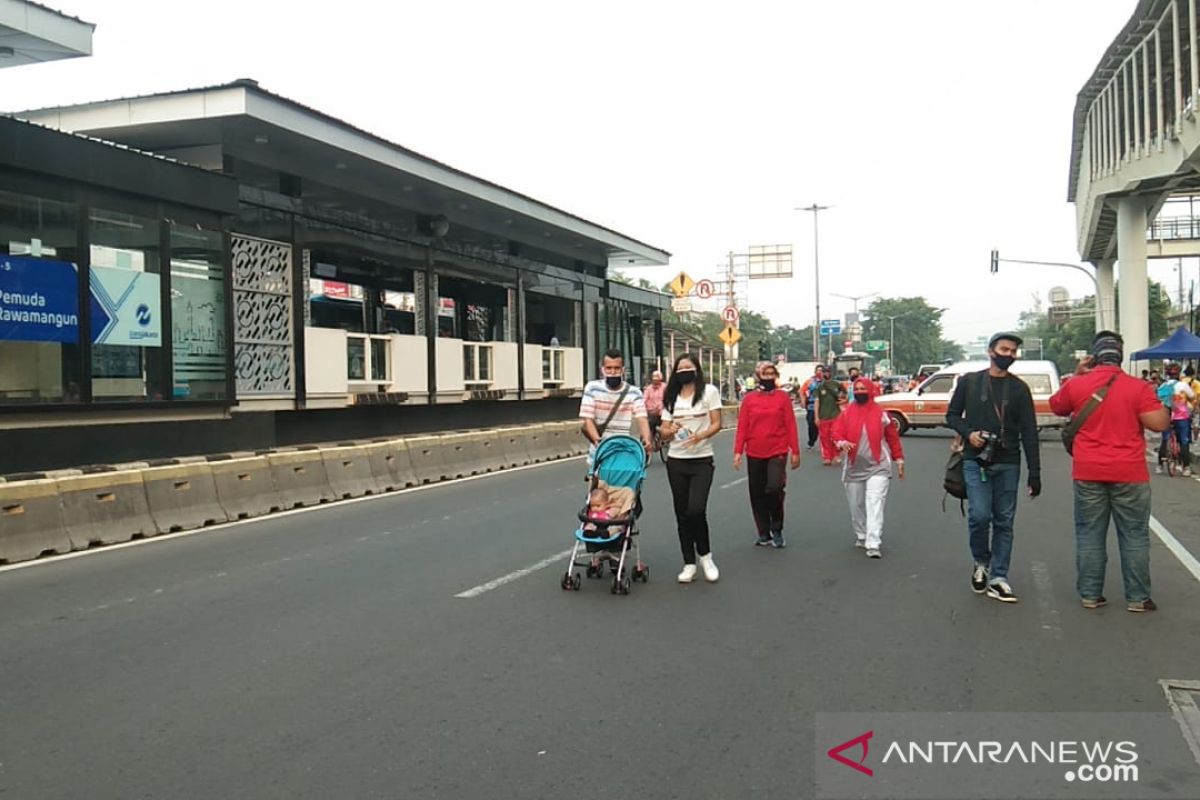 Ada warga terdeteksi positif COVID-19, CFD di Jalan Pemuda ditiadakan