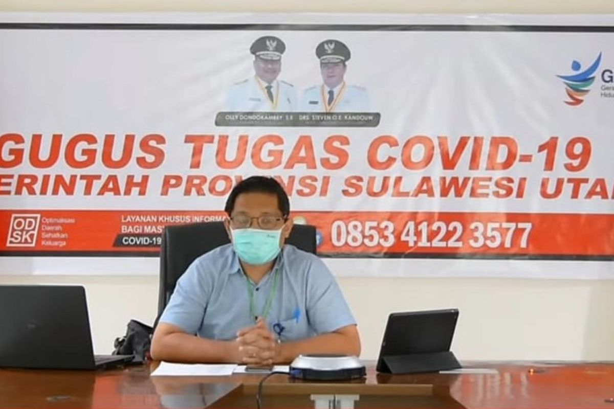 Akumulasi  kasus positif COVID-19 sembuh di Sulut capai 177 orang