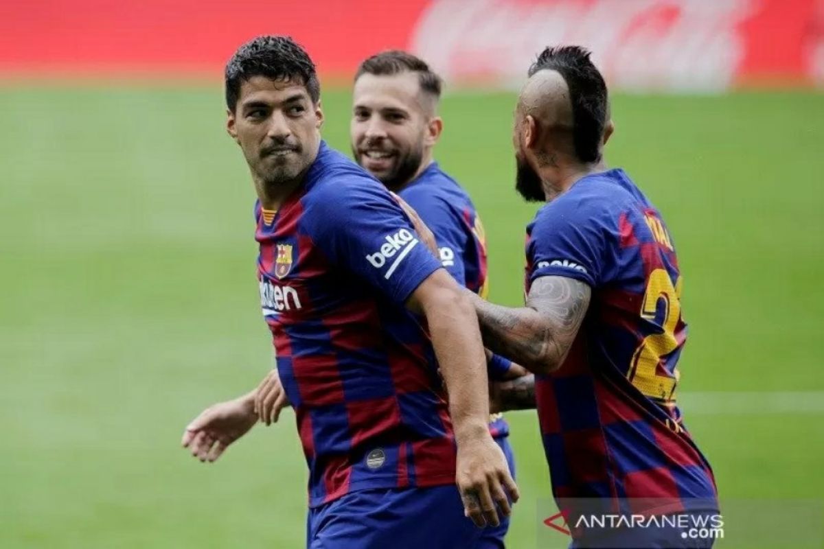 Suarez mengaku Barcelona frustrasi usai kehilangan dua poin kontra Celta