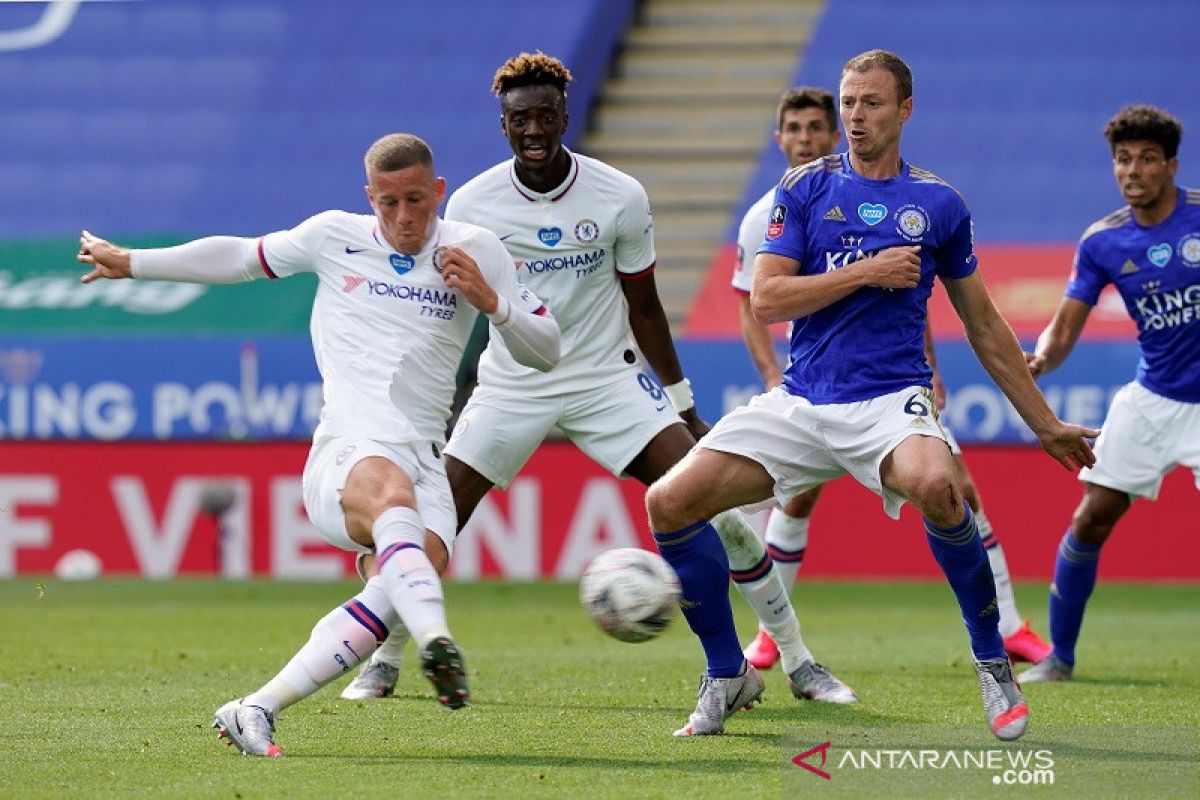 Gol tunggal Ross Barkley antar Chelsea ke semifinal Piala FA usai kalahkan Leicester City 1-0