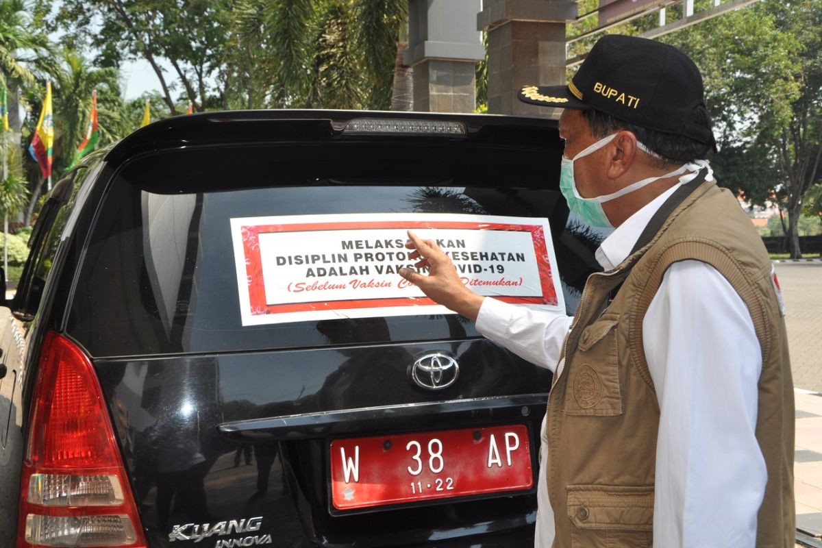 Tegakkan protokol kesehatan, Pemkab Gresik terjunkan mobil keliling desa