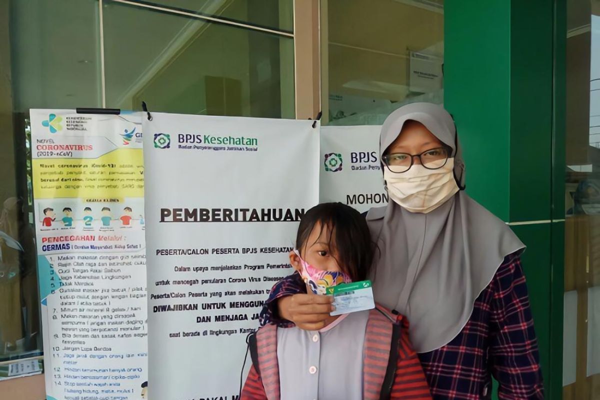 Vina peserta BPJS bersyukur adanya layanan kesehatan JKN-KIS