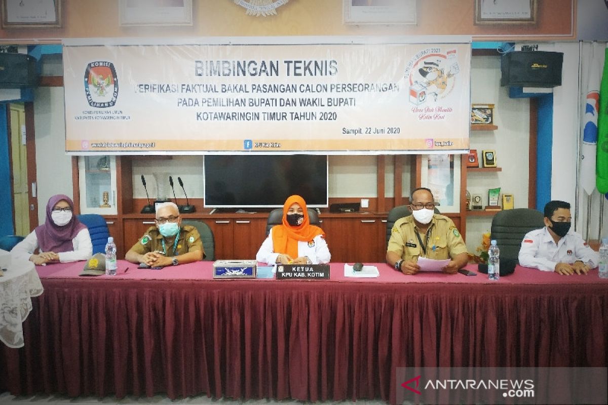 Ini penjelasan KPU Kotim terkait hasil reaktif 92 orang petugasnya