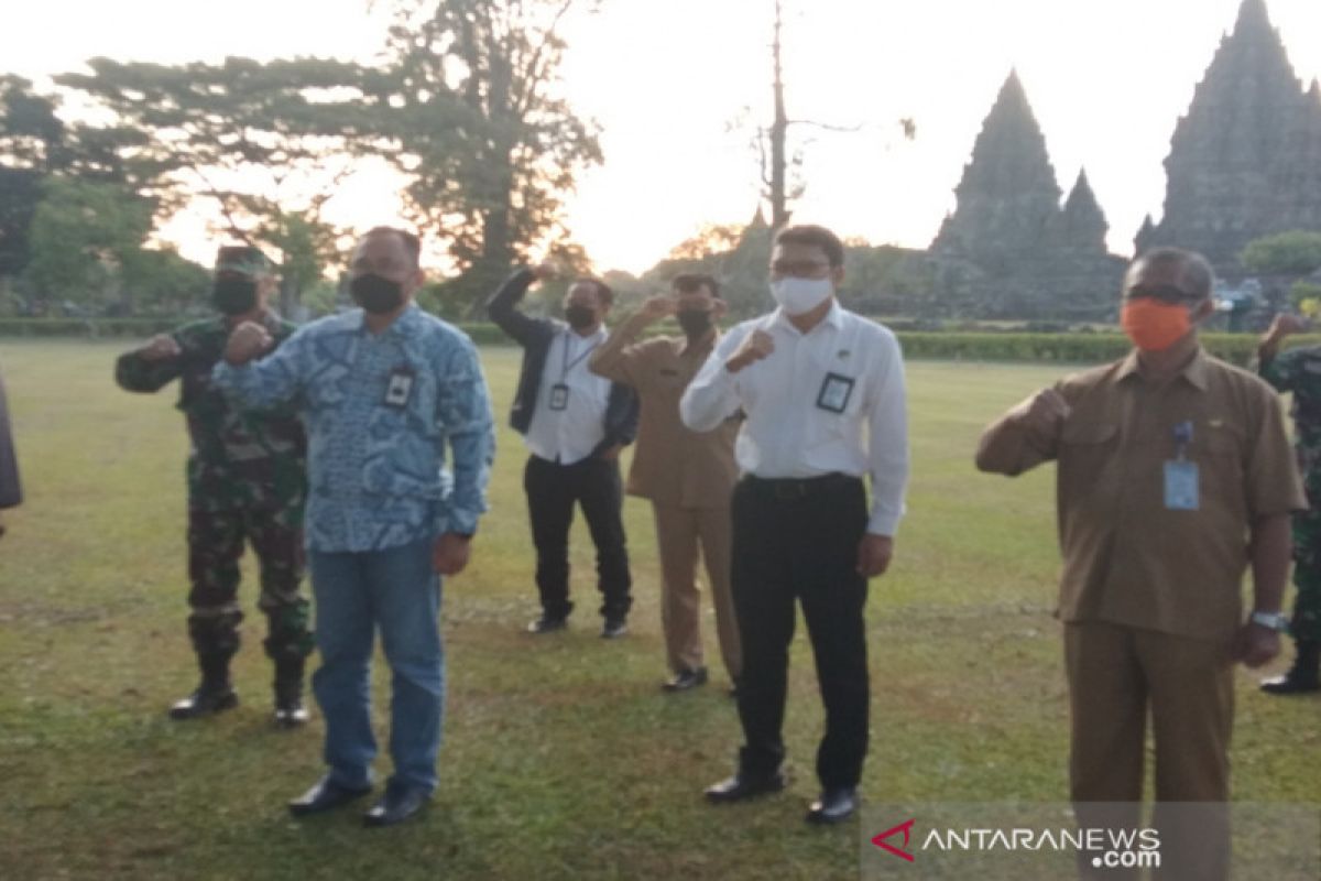 Pengunjung Candi Prambanan dari luar daerah wajib bawa surat sehat